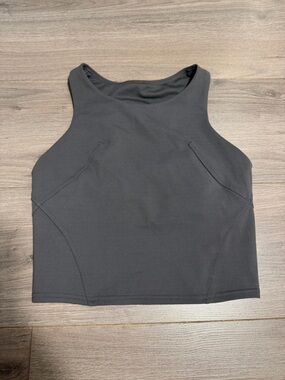 lululemon athletica Black Crop Tank Top